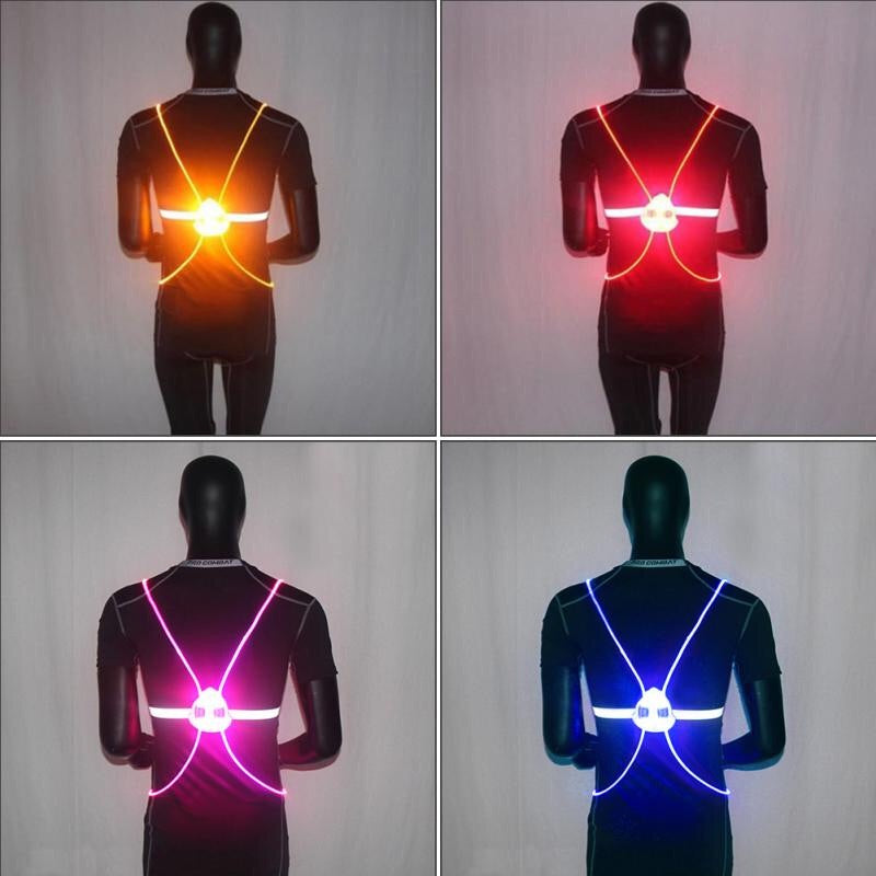 LED Reflective Safety Vest
