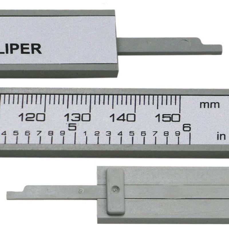 1 PC New 0-150mm 6inch LCD Digital Electronic Carbon Fiber Vernier Caliper Gauge Micrometer Measuring Tool VEP33